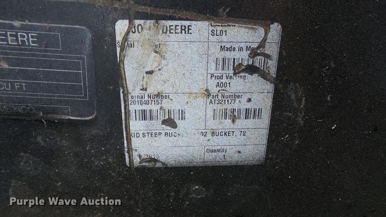 image for item DC4198 2011 John Deere 323D skid steer