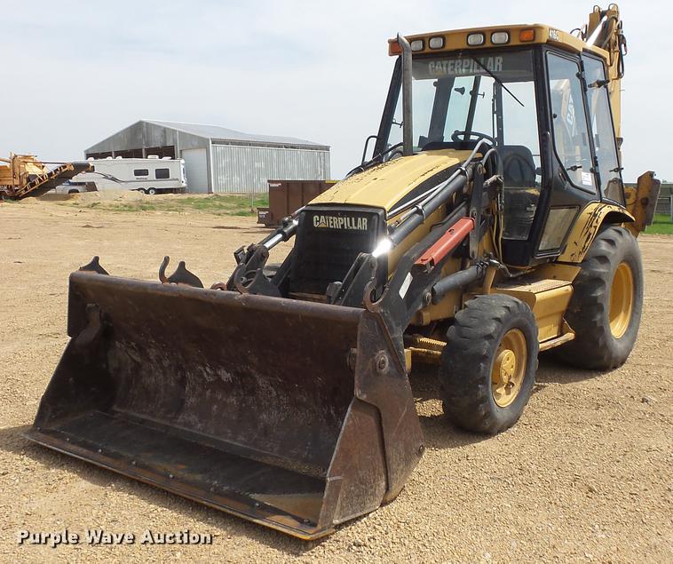 image for item DC4726 1999 Caterpillar 416C backhoe