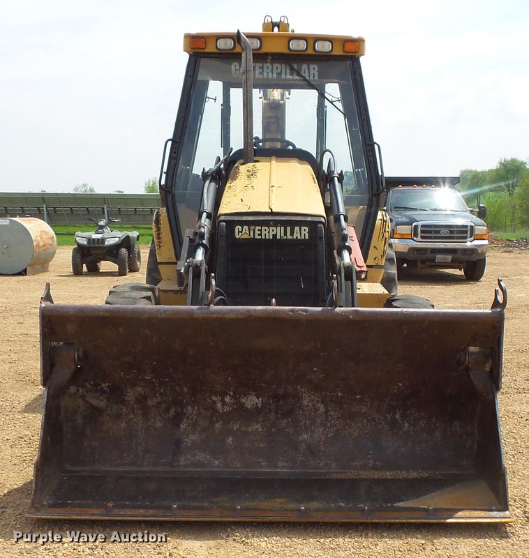 image for item DC4726 1999 Caterpillar 416C backhoe