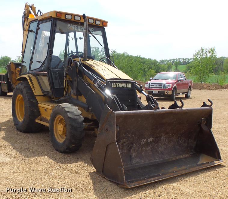 image for item DC4726 1999 Caterpillar 416C backhoe