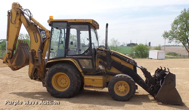 image for item DC4726 1999 Caterpillar 416C backhoe
