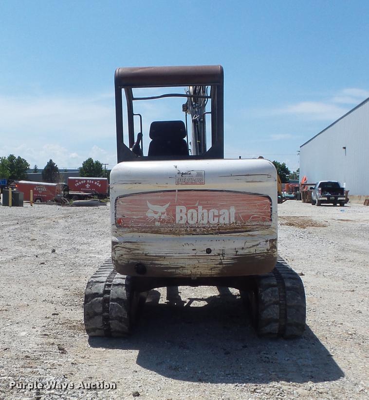 image for item DC7263 2006 Bobcat 341G min excavator