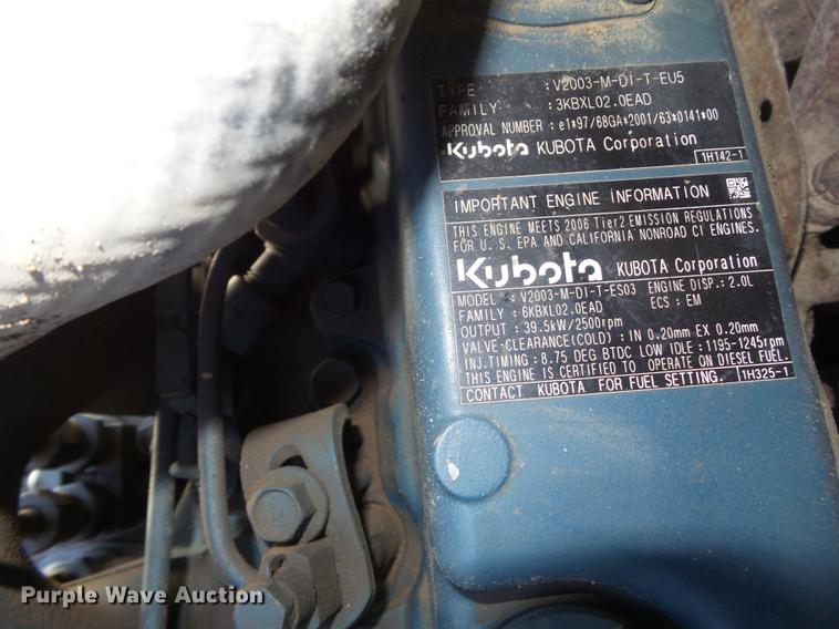 image for item DC7263 2006 Bobcat 341G min excavator