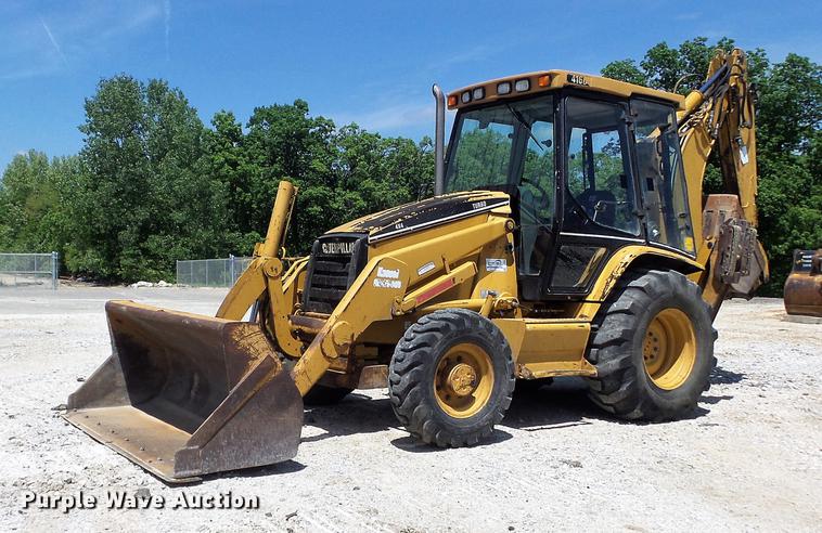 image for item DC7264 1999 Caterpillar 416C backhoe