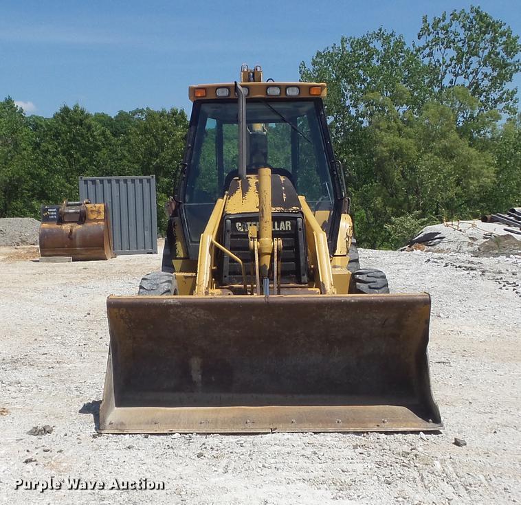 image for item DC7264 1999 Caterpillar 416C backhoe