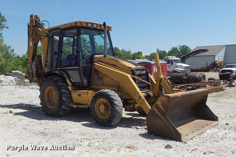 image for item DC7264 1999 Caterpillar 416C backhoe