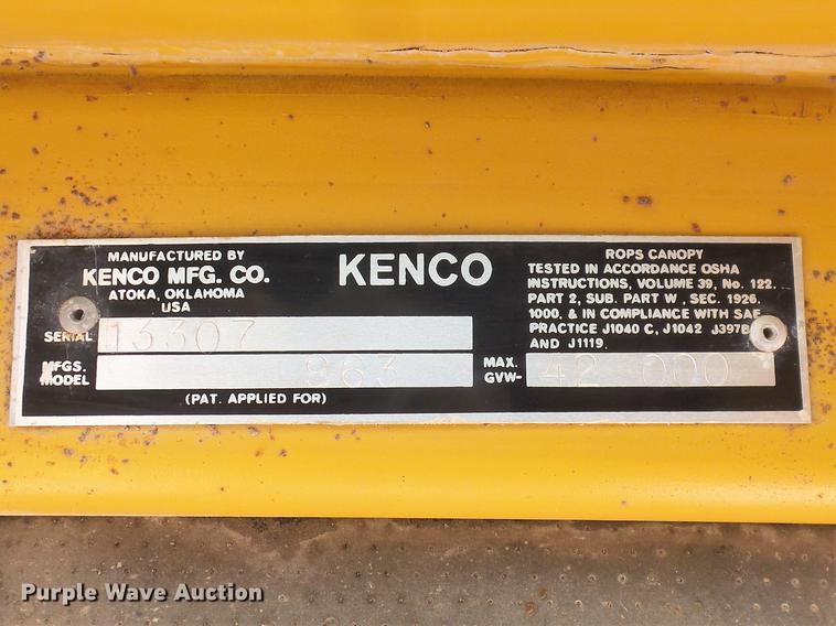 image for item DC7265 1997 Caterpillar 963B LGP track loader