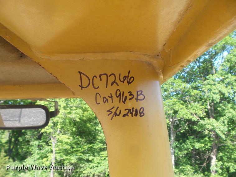 image for item DC7266 1998 Caterpillar 963B LGP track loader