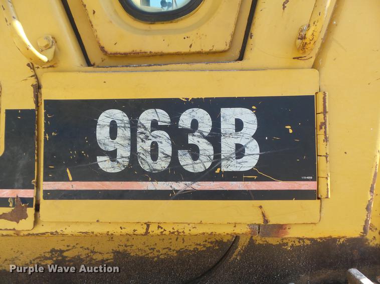 image for item DC7266 1998 Caterpillar 963B LGP track loader