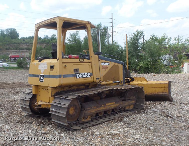 image for item DC7285 1999 John Deere 450H LGP dozer