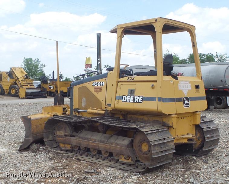 image for item DC7285 1999 John Deere 450H LGP dozer
