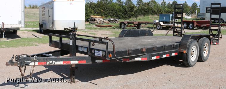 image for item DC7546 2010 PJ utility trailer