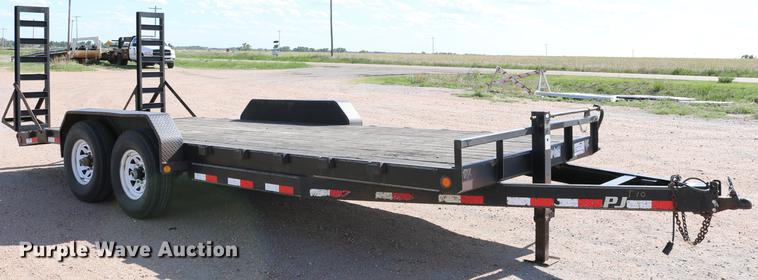 image for item DC7546 2010 PJ utility trailer