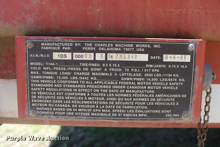 image for item DC7564 1995 Ditch Witch JT820 directional boring unit