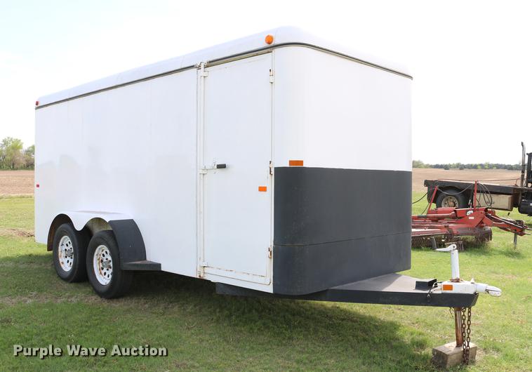 image for item DC7565 1997 WW Trailer enclosed cargo trailer