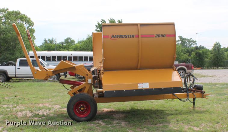 image for item DD4962 2014 Duratech HayBuster 2650 bale processor