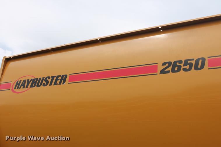 image for item DD4962 2014 Duratech HayBuster 2650 bale processor