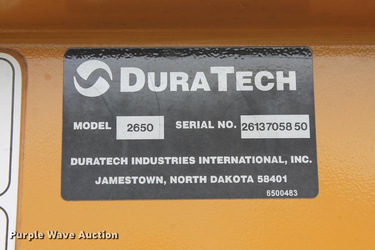 image for item DD4962 2014 Duratech HayBuster 2650 bale processor