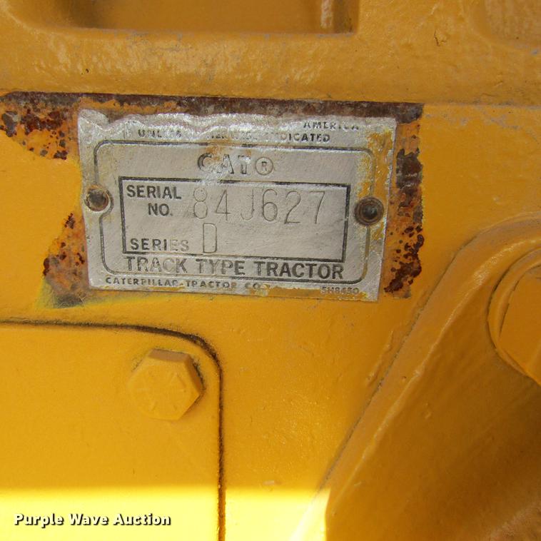 image for item DD7435 1969 Caterpillar D4D dozer