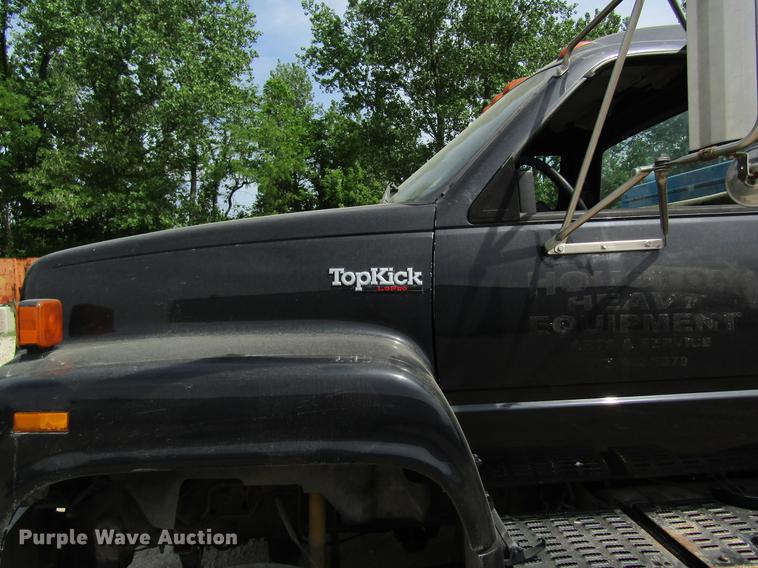 image for item DD8450 1996 GMC TopKick service truck with crane