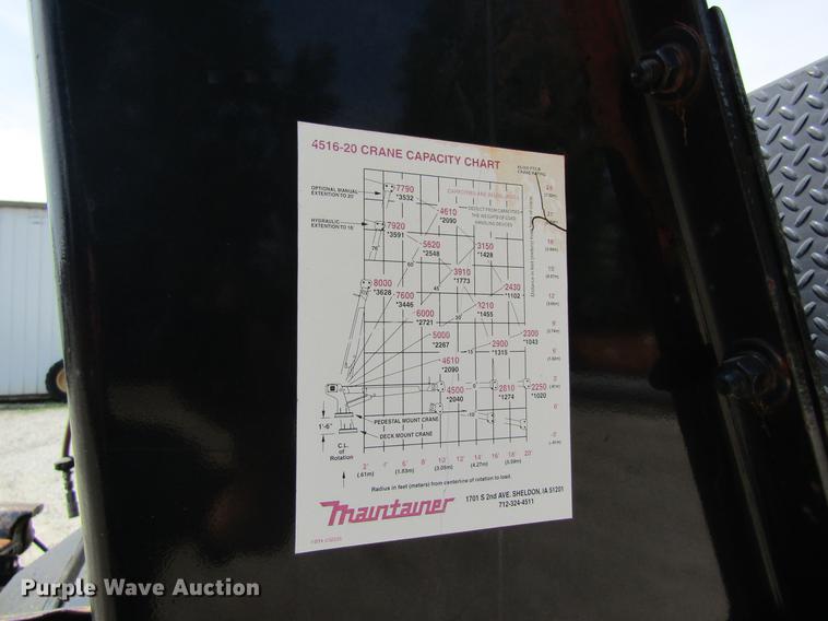 image for item DD8450 1996 GMC TopKick service truck with crane