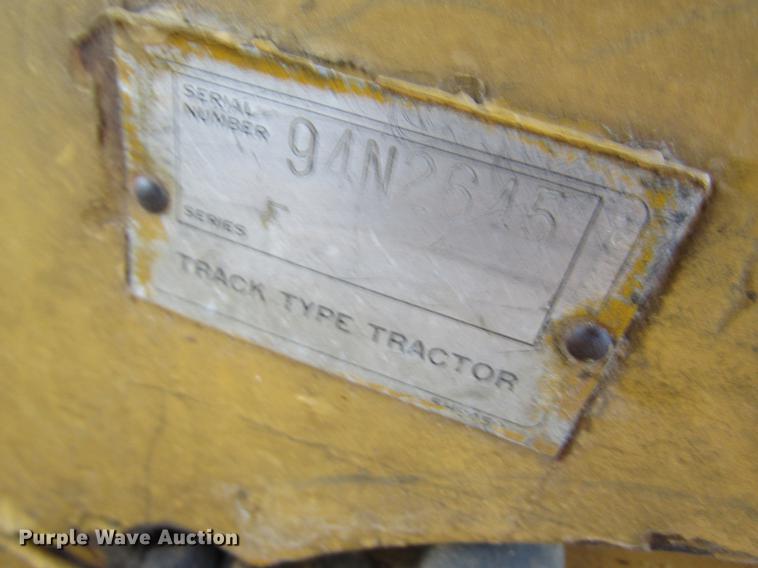 image for item DD8461 1971 Caterpillar D7F dozer