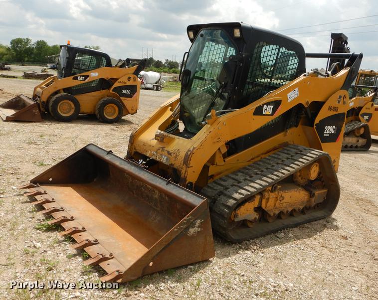 image for item DE1722 2012 Caterpillar 289C2 skid steer