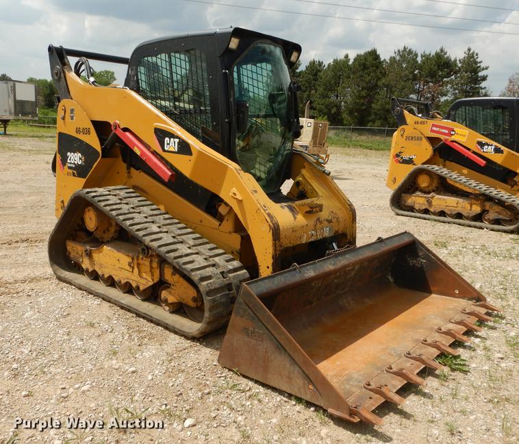 image for item DE1722 2012 Caterpillar 289C2 skid steer