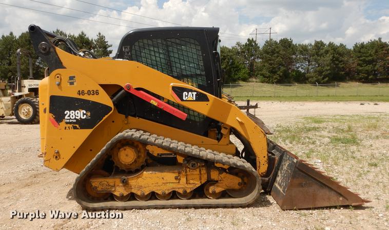 image for item DE1722 2012 Caterpillar 289C2 skid steer