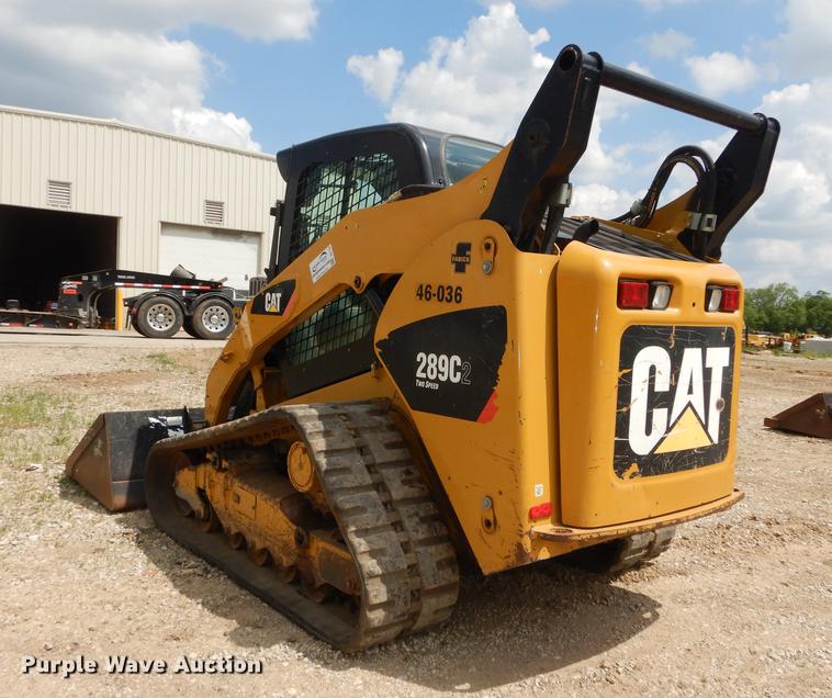 image for item DE1722 2012 Caterpillar 289C2 skid steer