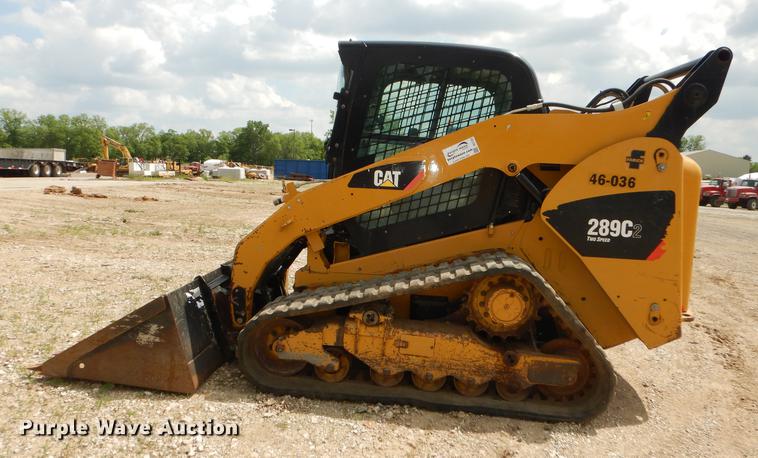 image for item DE1722 2012 Caterpillar 289C2 skid steer