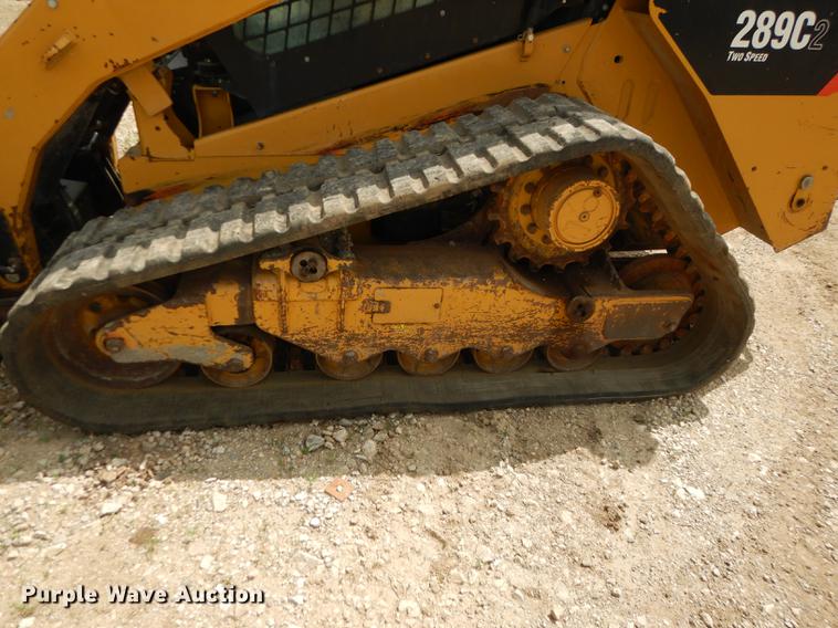 image for item DE1722 2012 Caterpillar 289C2 skid steer