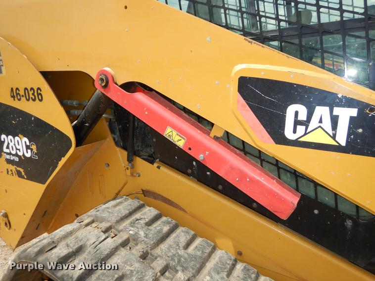 image for item DE1722 2012 Caterpillar 289C2 skid steer