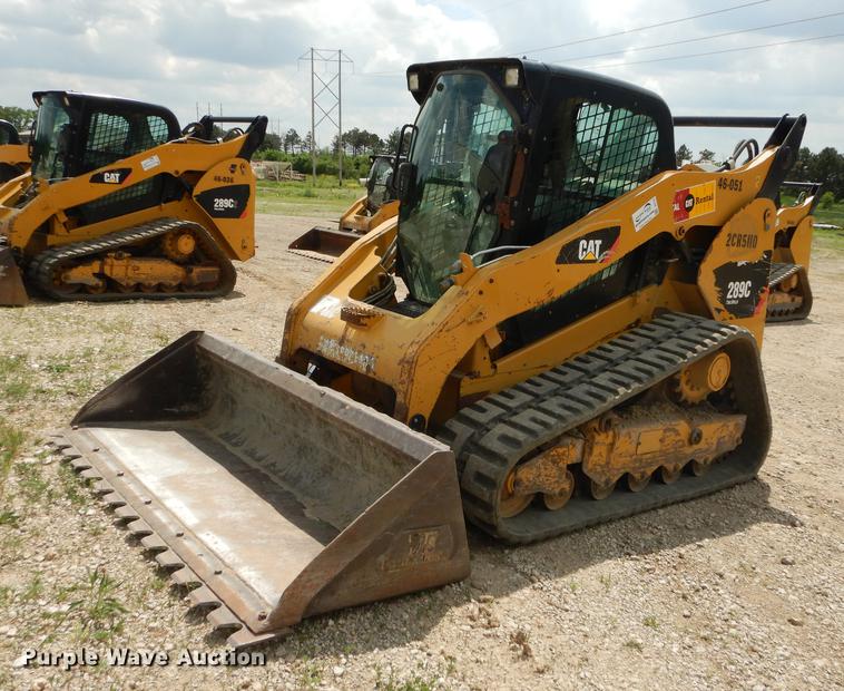 image for item DE1724 2012 Caterpillar 289C skid steer