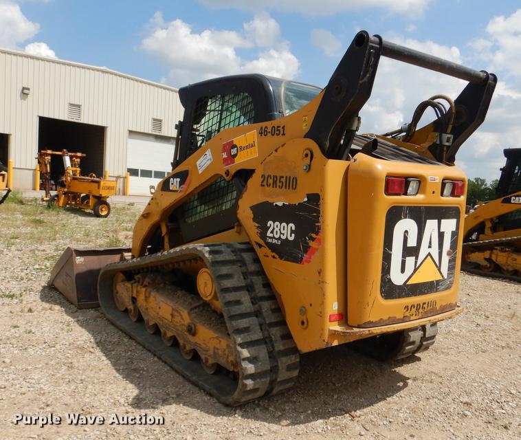 image for item DE1724 2012 Caterpillar 289C skid steer