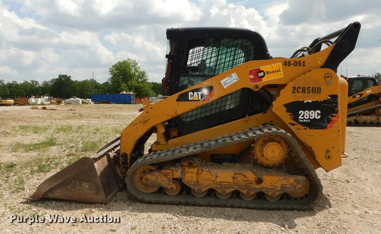 image for item DE1724 2012 Caterpillar 289C skid steer