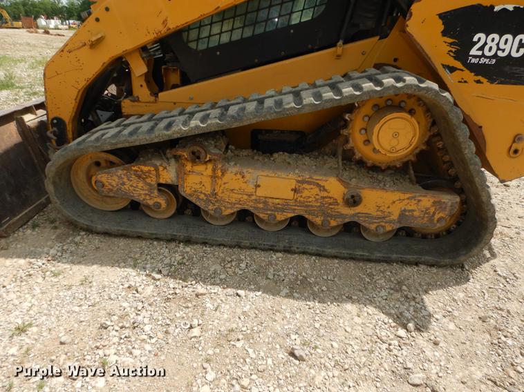 image for item DE1724 2012 Caterpillar 289C skid steer