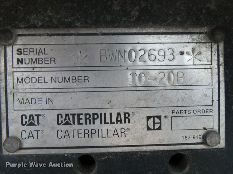 image for item DE3653 2003 Caterpillar AP1055B paver