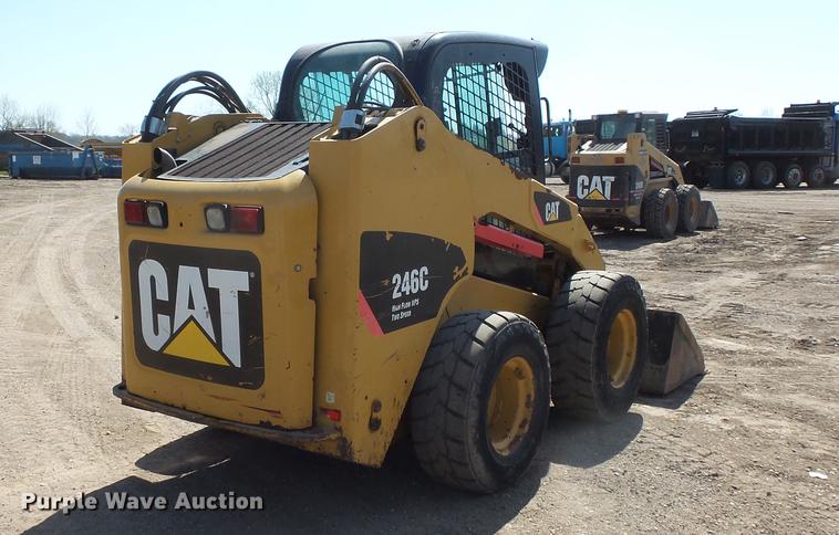 image for item DV9711 2010 Caterpillar 246C skid steer