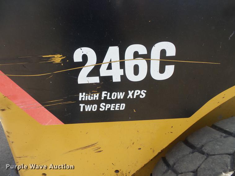image for item DV9711 2010 Caterpillar 246C skid steer