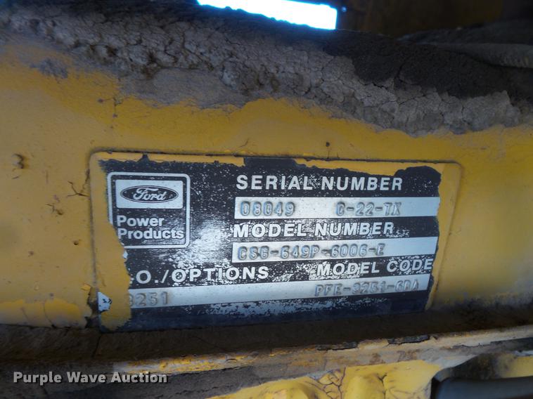 image for item DV9714 1988 Ingram 1-2700-P pneumatic roller