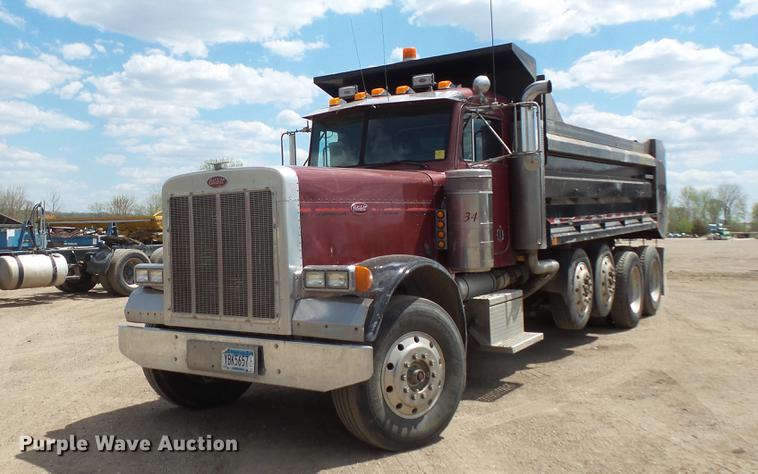 image for item DV9716 1991 Peterbilt 379 dump truck