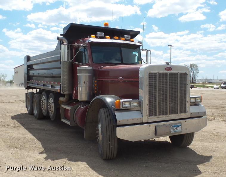 image for item DV9716 1991 Peterbilt 379 dump truck