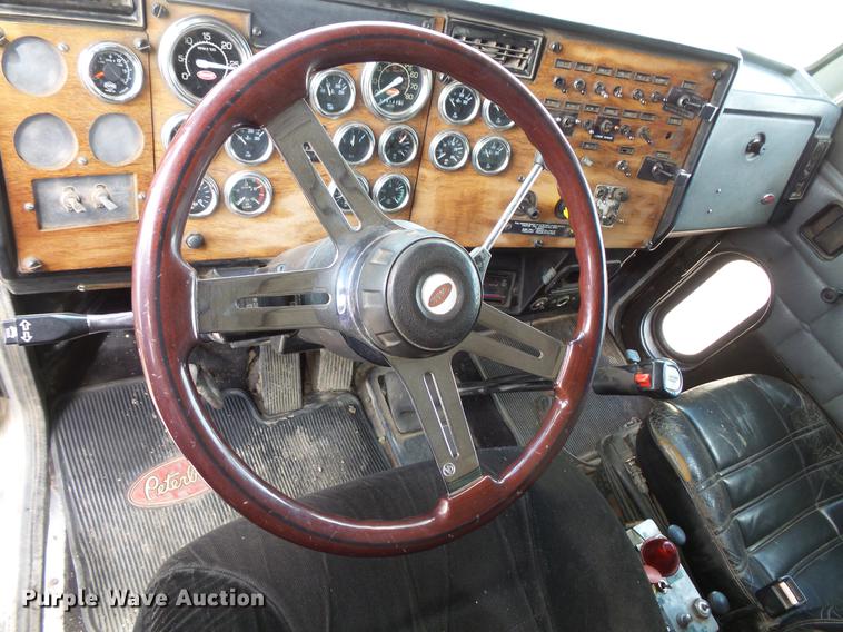 image for item DV9716 1991 Peterbilt 379 dump truck