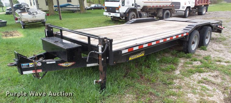 image for item DZ9249 2016 H&H equipment trailer