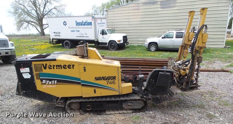 image for item DZ9333 2005 Vermeer D7X11 Series II directional boring unit