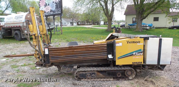 image for item DZ9333 2005 Vermeer D7X11 Series II directional boring unit