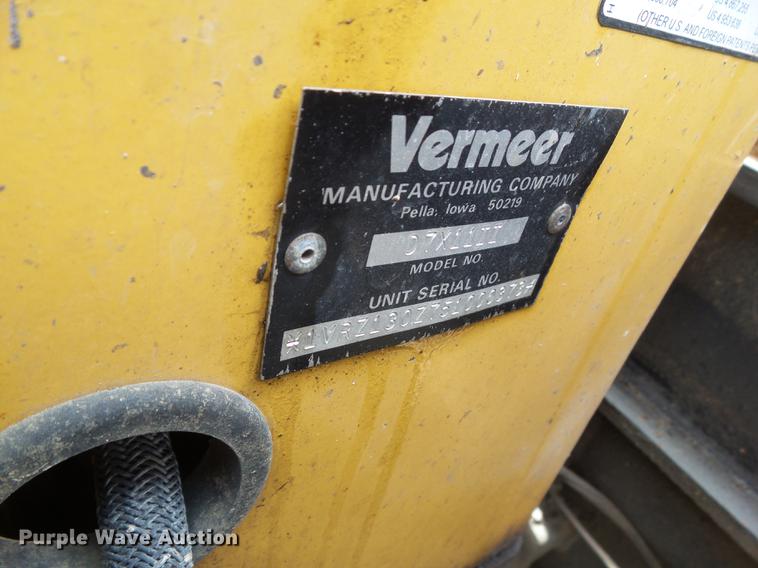 image for item DZ9333 2005 Vermeer D7X11 Series II directional boring unit