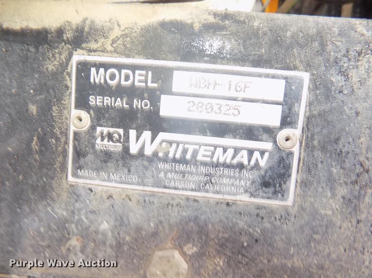 image for item DZ9500 MQ Whiteman WBH-16 power buggy