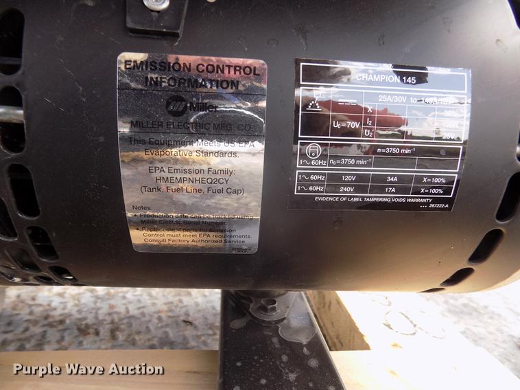 image for item DZ9501 Hobart welder/generator